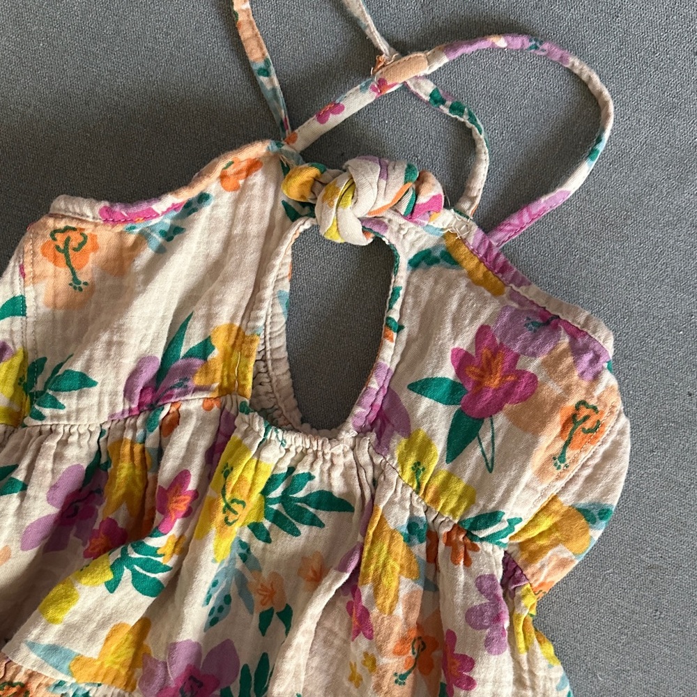 Cat and Jack 5T floral dress - Picture 6 of 7